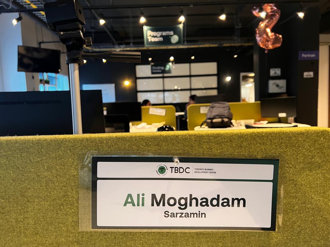 Our Desk at TBDC